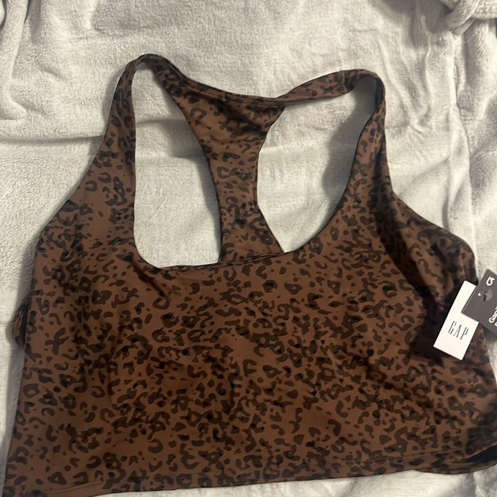 NWT!!! Gap Fit animal print low impact sports bra.  Brand new & so cute 🥰